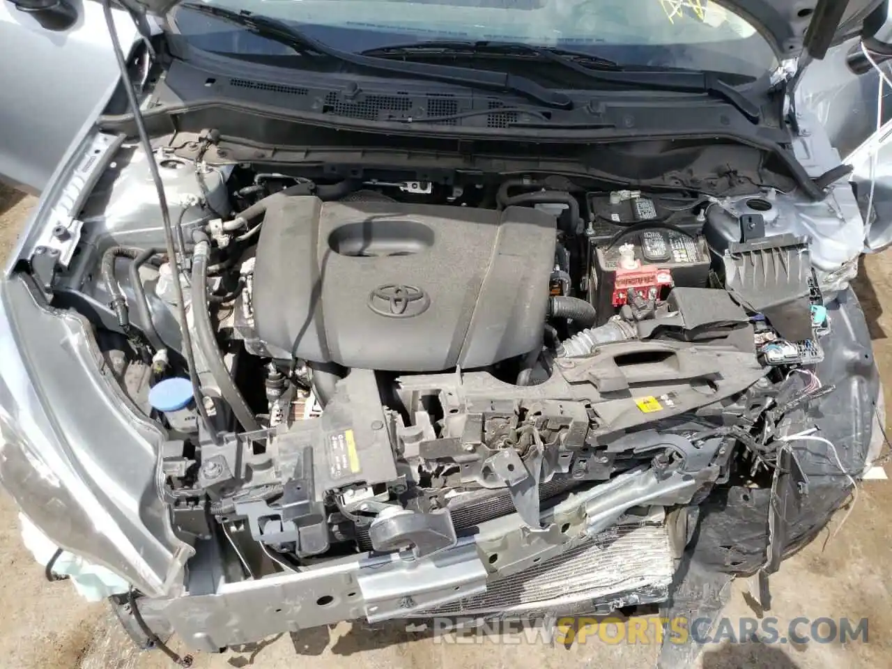 7 Photograph of a damaged car 3MYDLBYV5KY520290 TOYOTA YARIS 2019