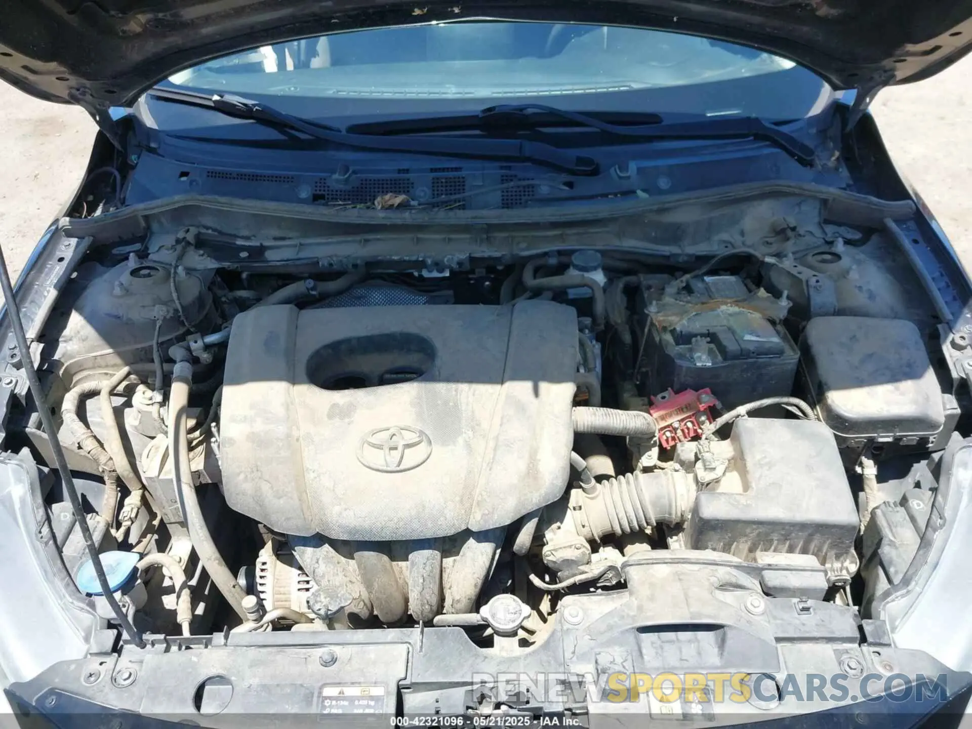 10 Photograph of a damaged car 3MYDLBYV5KY521066 TOYOTA YARIS 2019