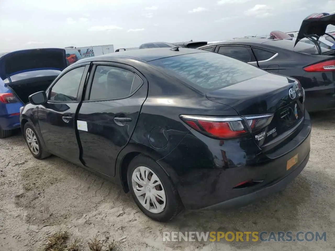 2 Photograph of a damaged car 3MYDLBYV5KY521567 TOYOTA YARIS 2019