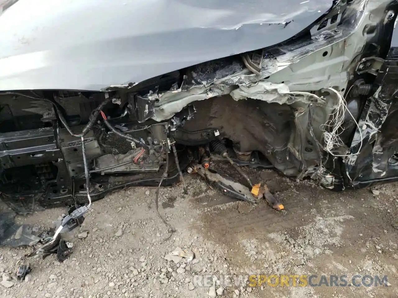 9 Photograph of a damaged car 3MYDLBYV6KY503496 TOYOTA YARIS 2019