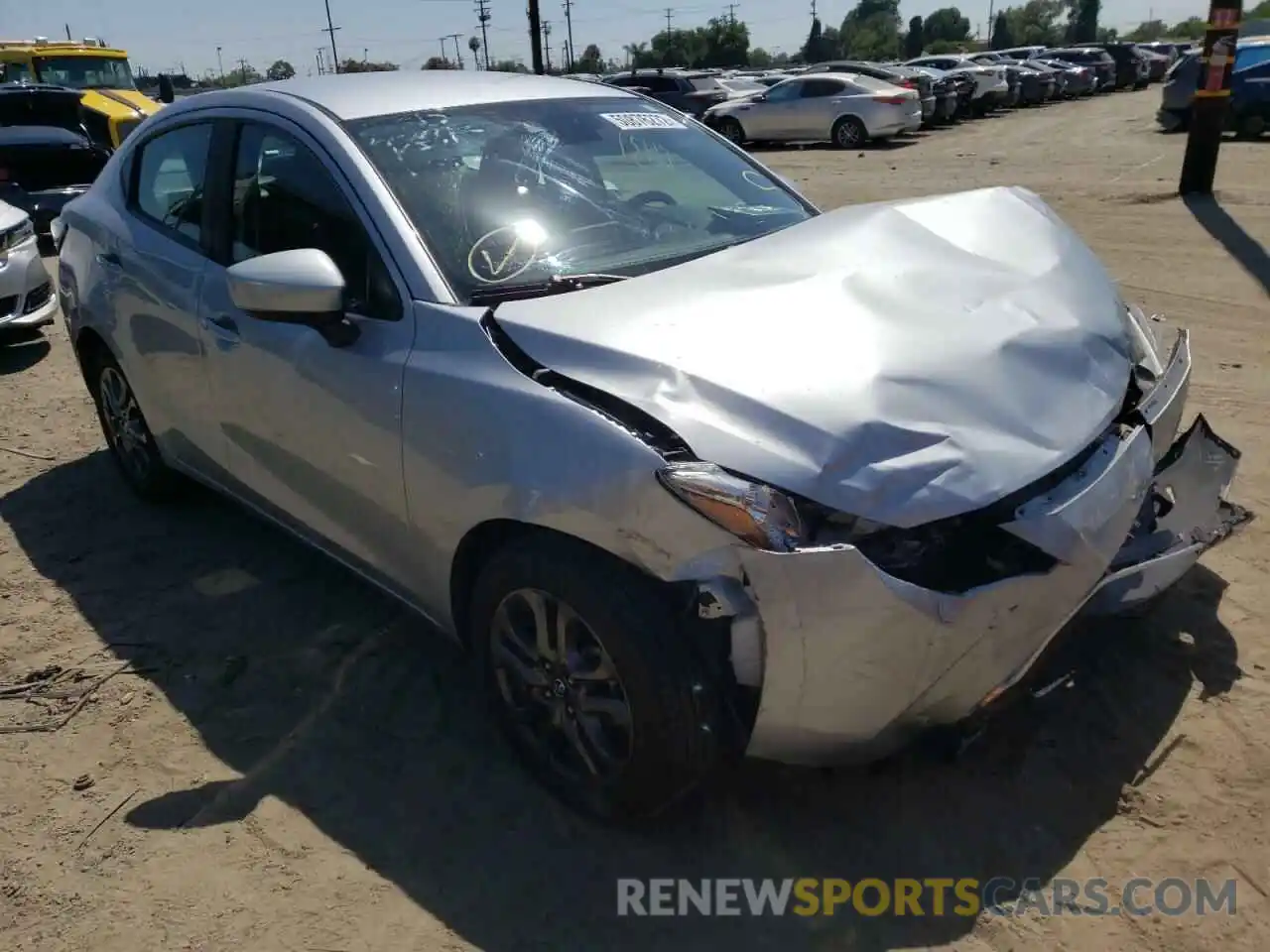 1 Photograph of a damaged car 3MYDLBYV6KY504776 TOYOTA YARIS 2019