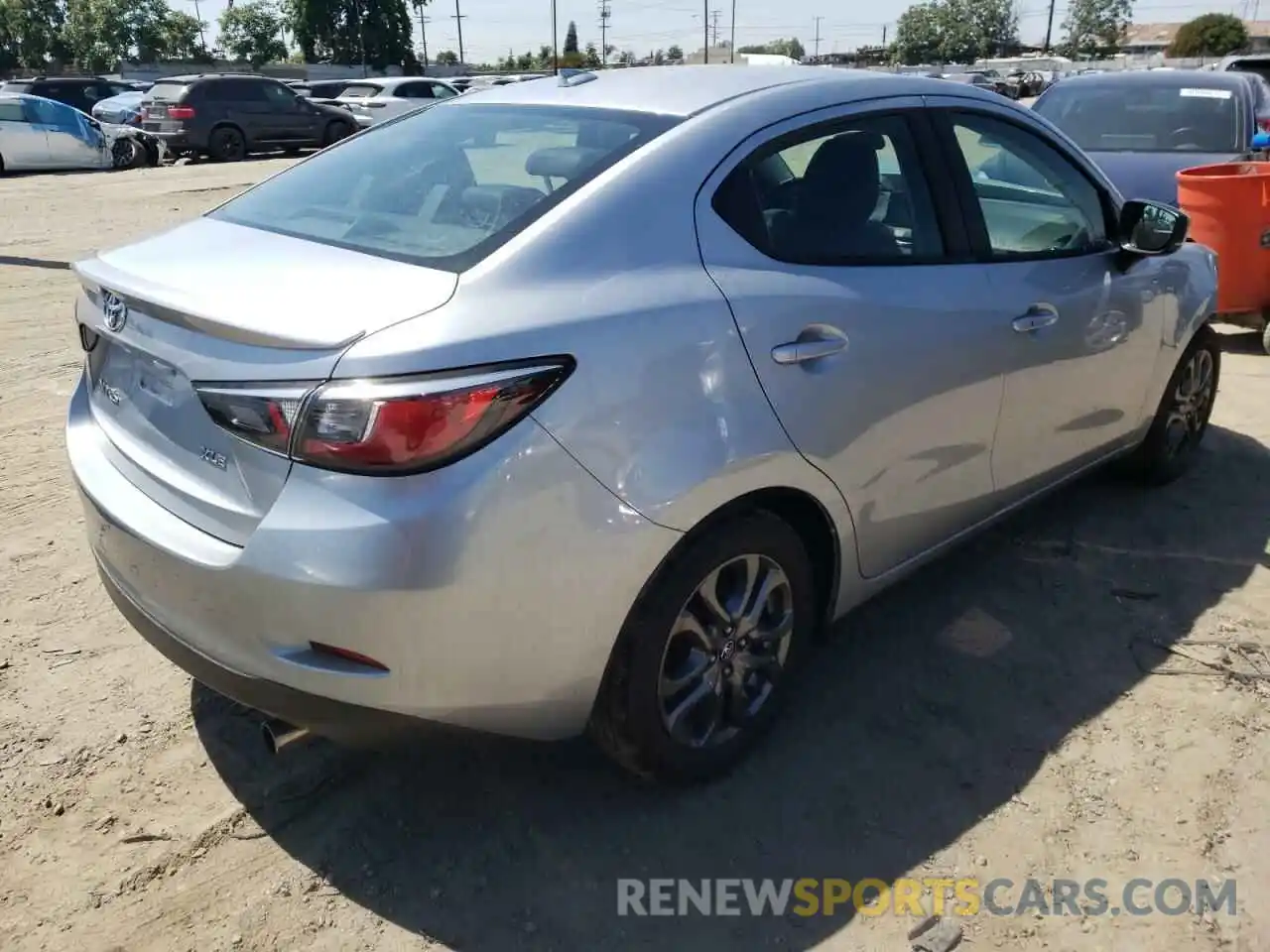 4 Photograph of a damaged car 3MYDLBYV6KY504776 TOYOTA YARIS 2019