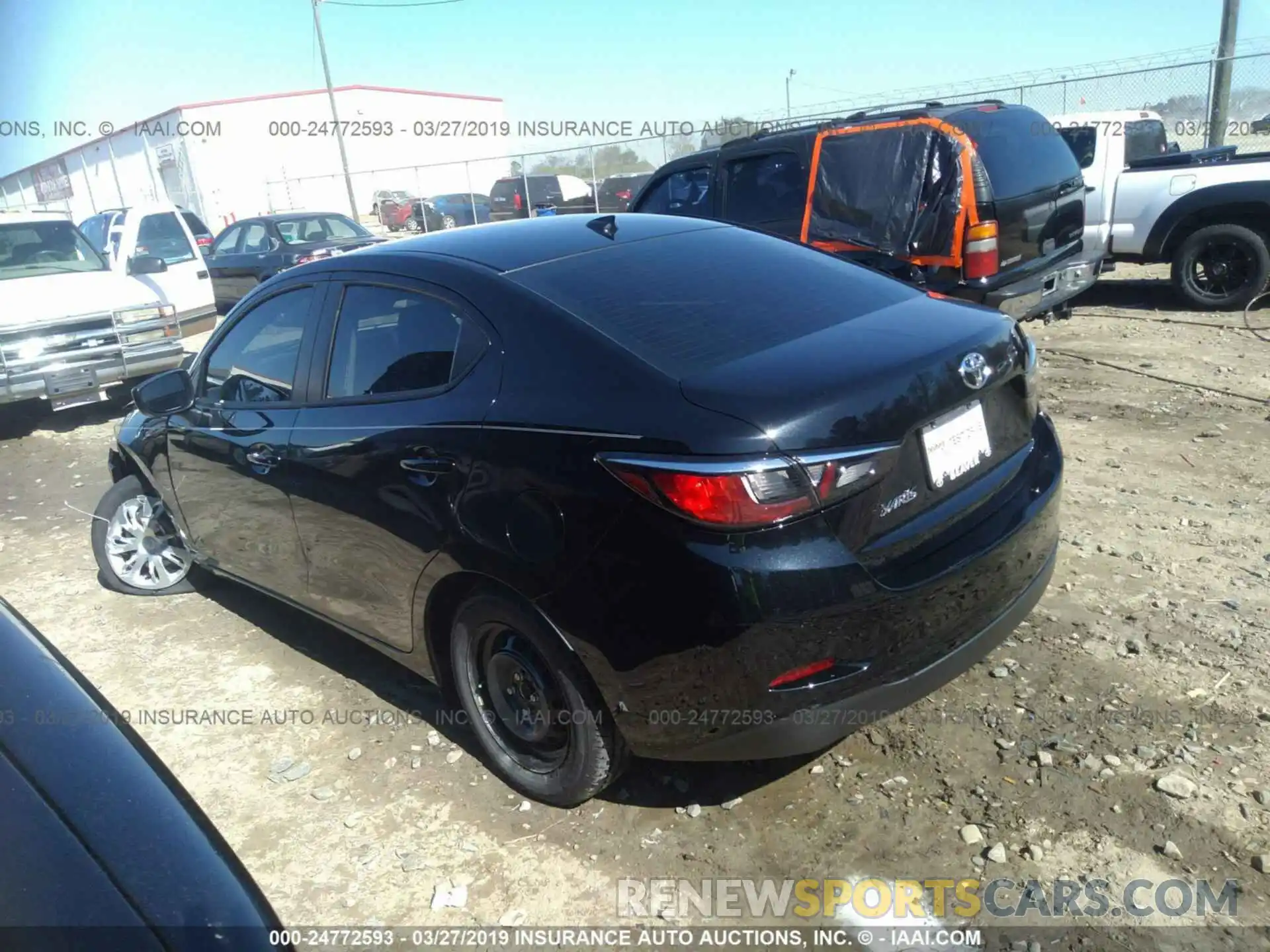 3 Photograph of a damaged car 3MYDLBYV6KY515180 TOYOTA YARIS 2019