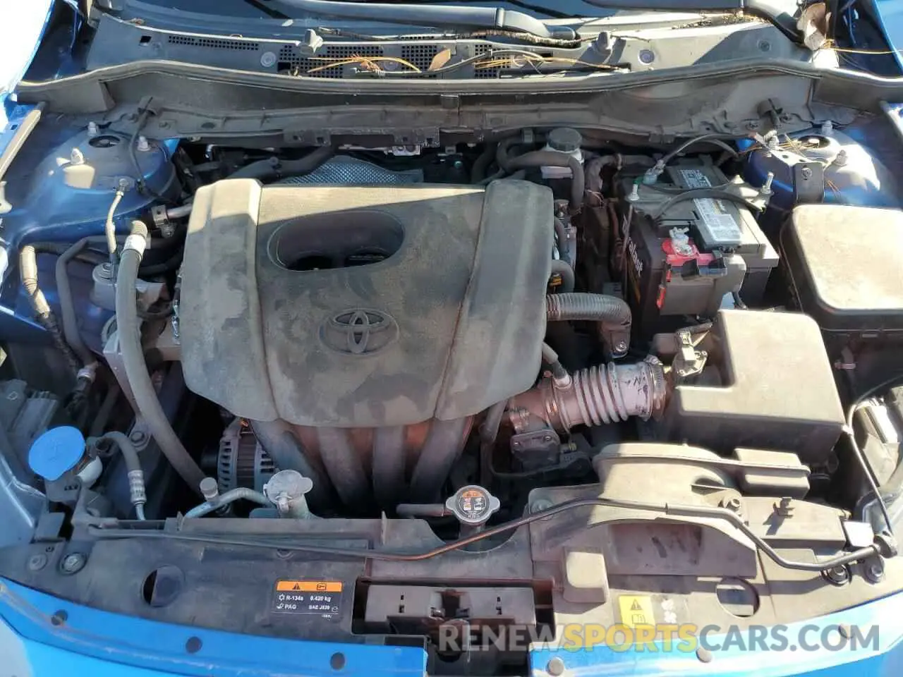 11 Photograph of a damaged car 3MYDLBYV6KY521903 TOYOTA YARIS 2019