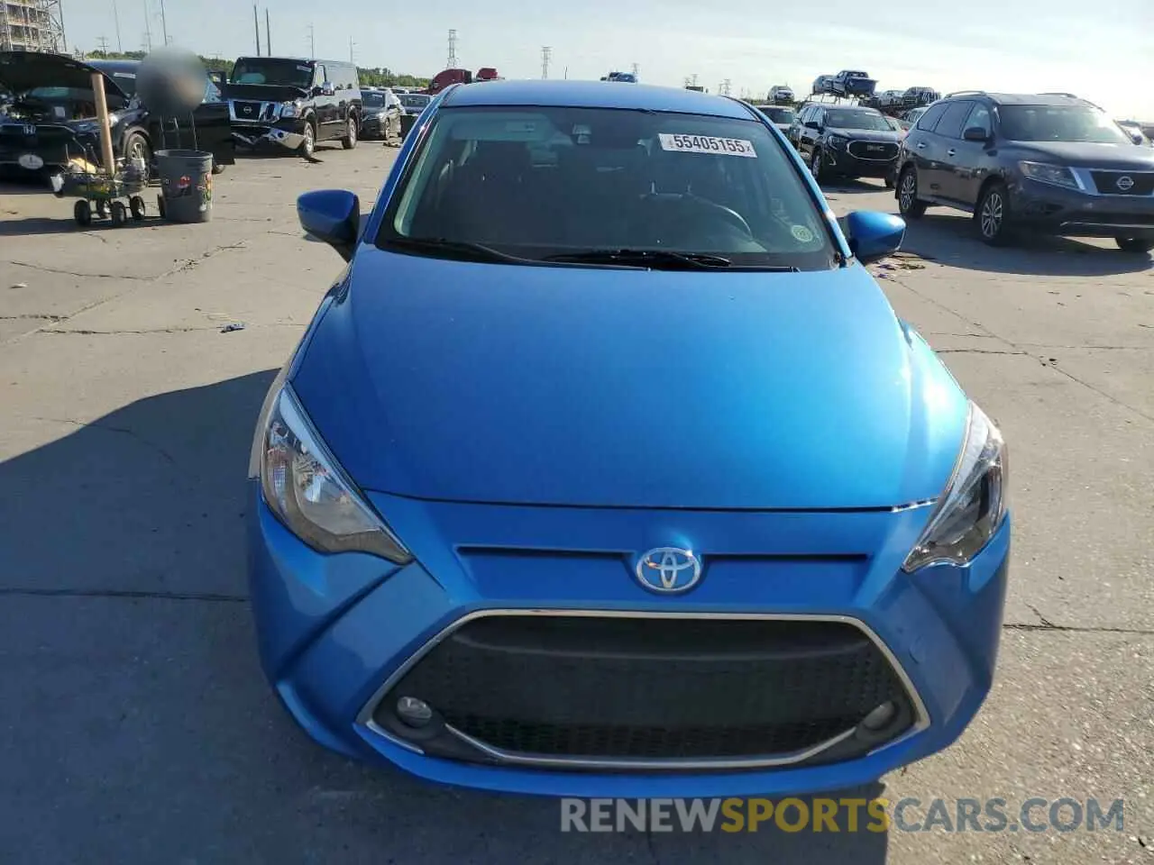 5 Photograph of a damaged car 3MYDLBYV6KY521903 TOYOTA YARIS 2019