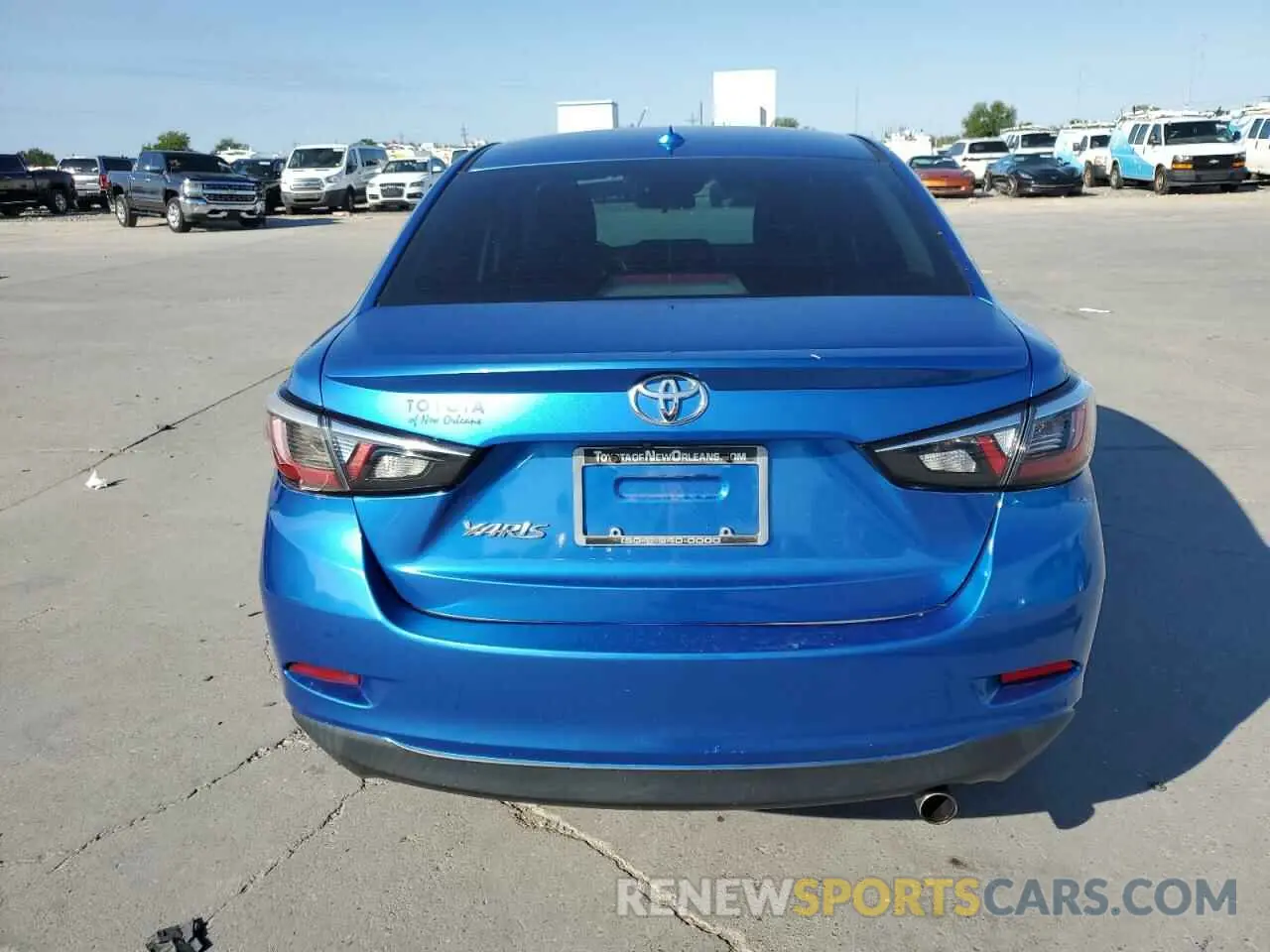 6 Photograph of a damaged car 3MYDLBYV6KY521903 TOYOTA YARIS 2019