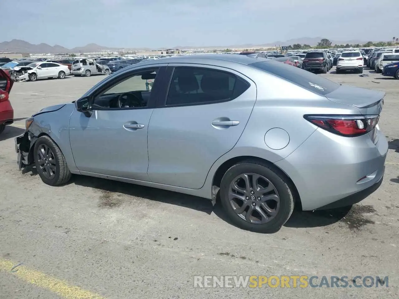 2 Photograph of a damaged car 3MYDLBYV6KY524803 TOYOTA YARIS 2019