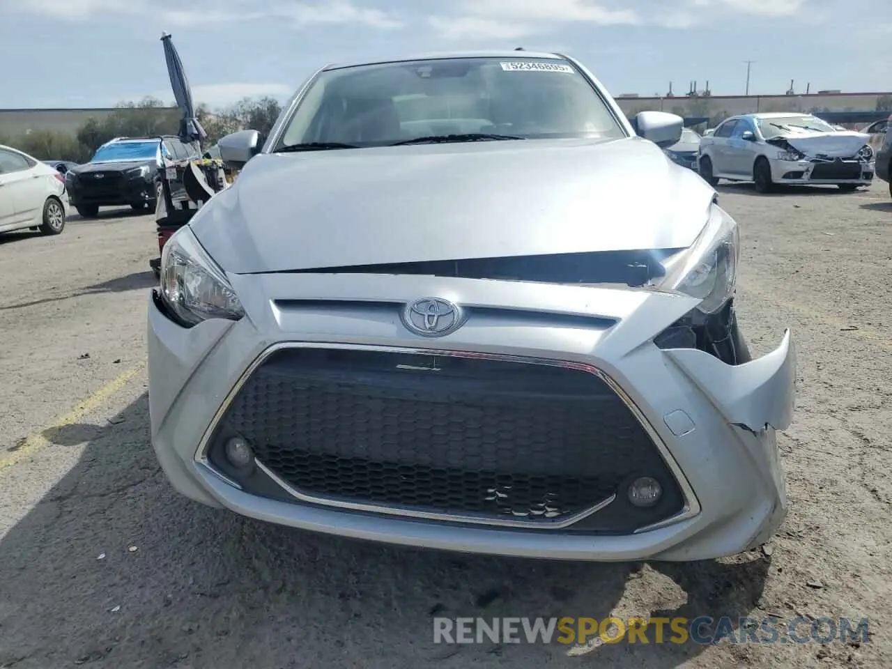 5 Photograph of a damaged car 3MYDLBYV6KY524803 TOYOTA YARIS 2019