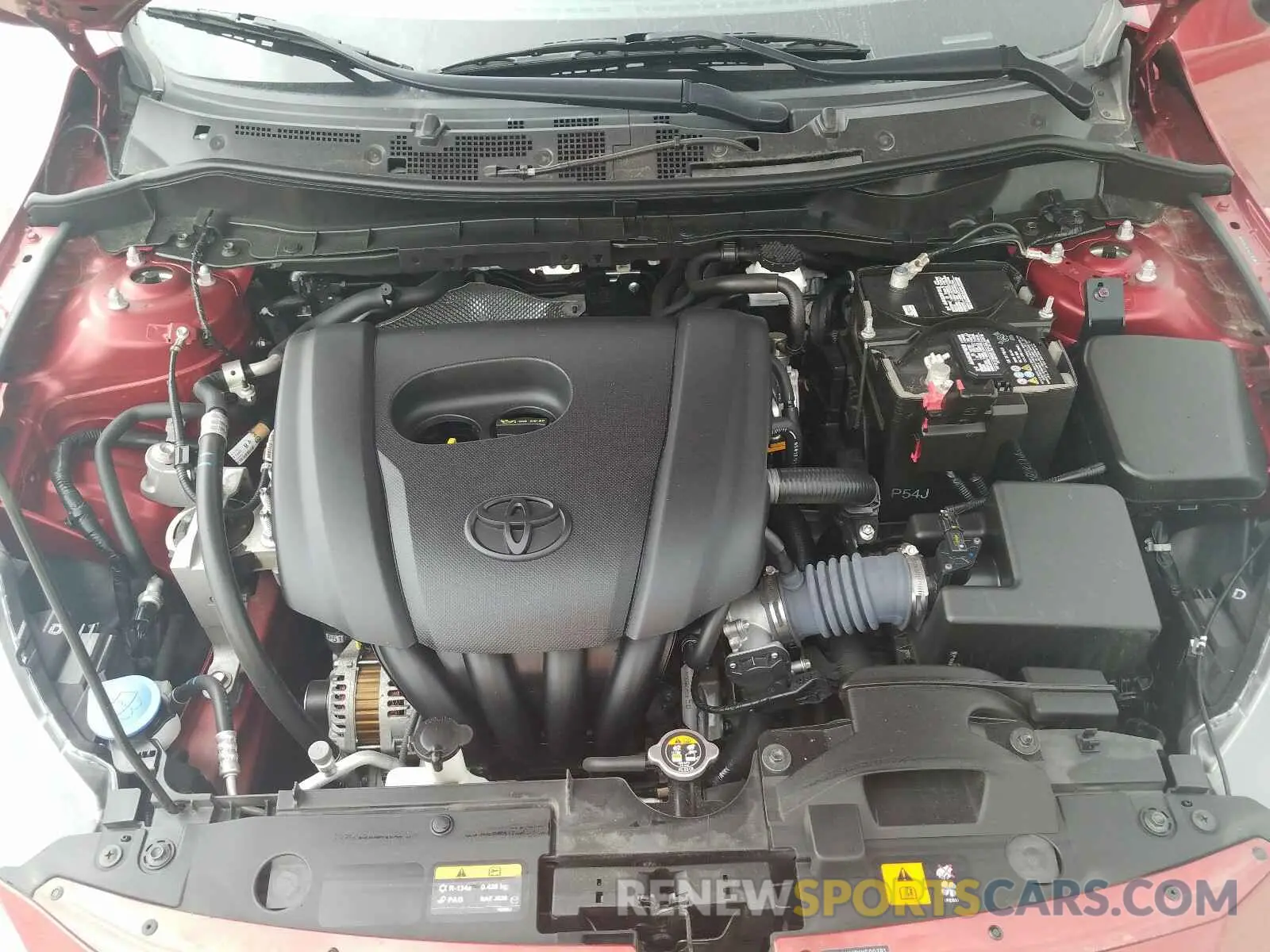 7 Photograph of a damaged car 3MYDLBYV7KY500381 TOYOTA YARIS 2019