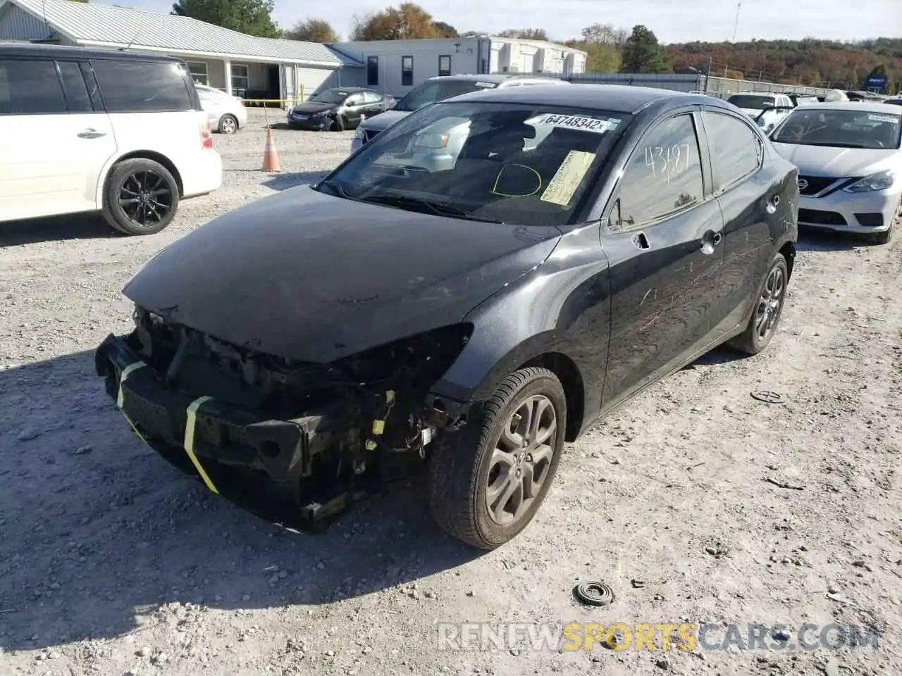 2 Photograph of a damaged car 3MYDLBYV7KY504916 TOYOTA YARIS 2019