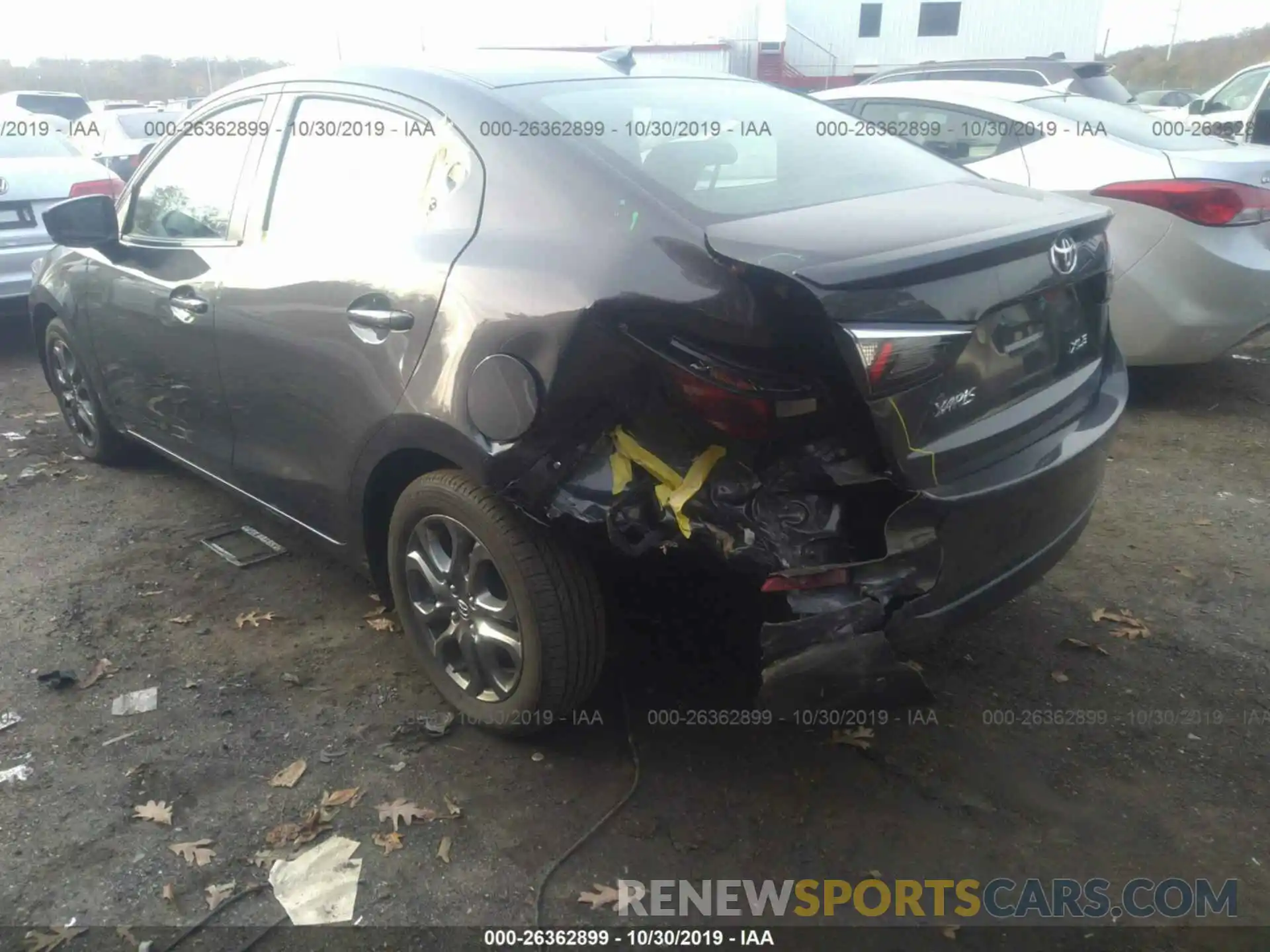 6 Photograph of a damaged car 3MYDLBYV7KY506505 TOYOTA YARIS 2019