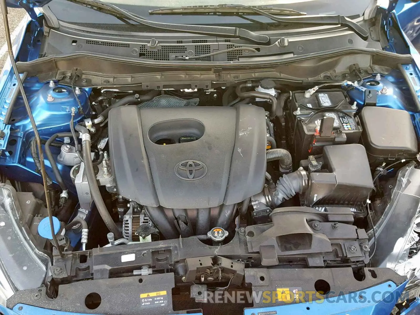 7 Photograph of a damaged car 3MYDLBYV7KY506682 TOYOTA YARIS 2019