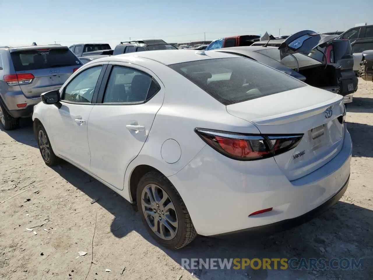 2 Photograph of a damaged car 3MYDLBYV7KY521344 TOYOTA YARIS 2019