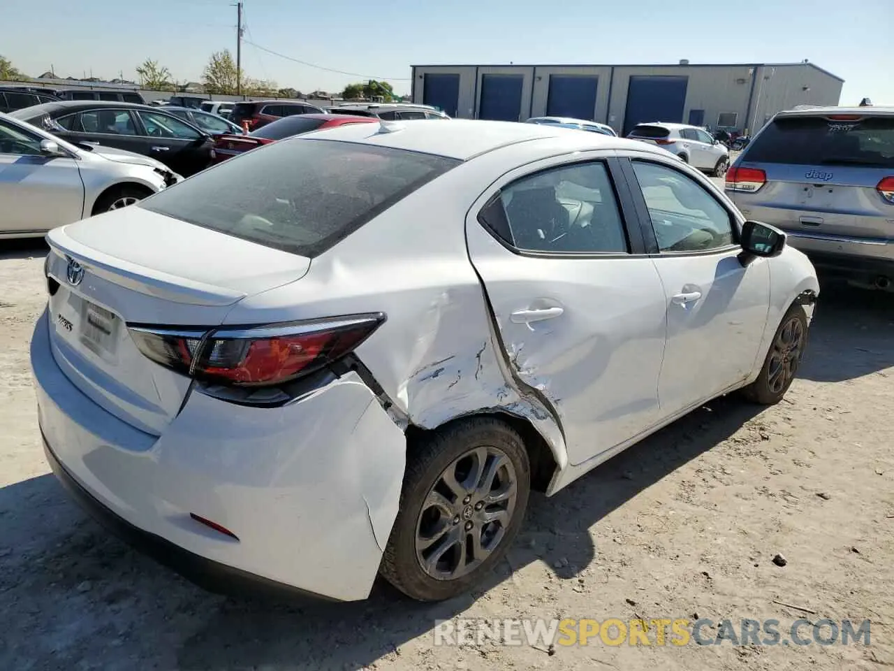 3 Photograph of a damaged car 3MYDLBYV7KY521344 TOYOTA YARIS 2019