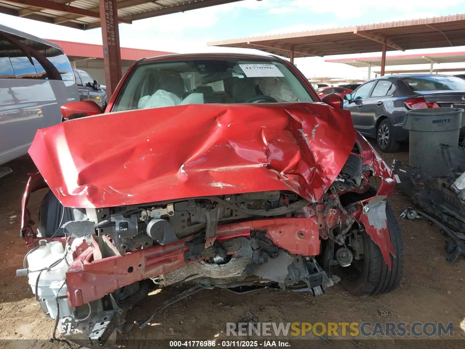 12 Photograph of a damaged car 3MYDLBYV7KY523076 TOYOTA YARIS 2019