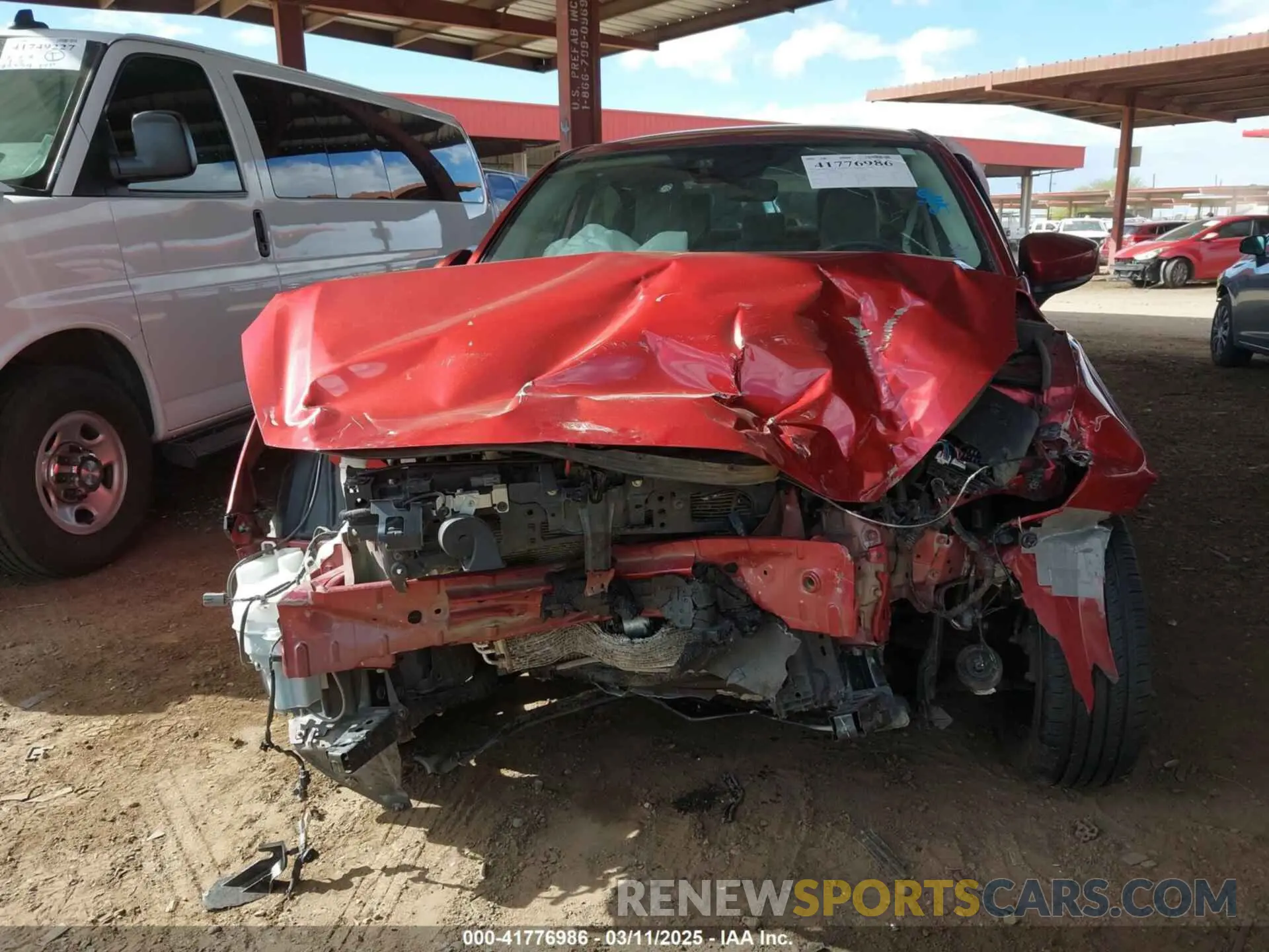 6 Photograph of a damaged car 3MYDLBYV7KY523076 TOYOTA YARIS 2019