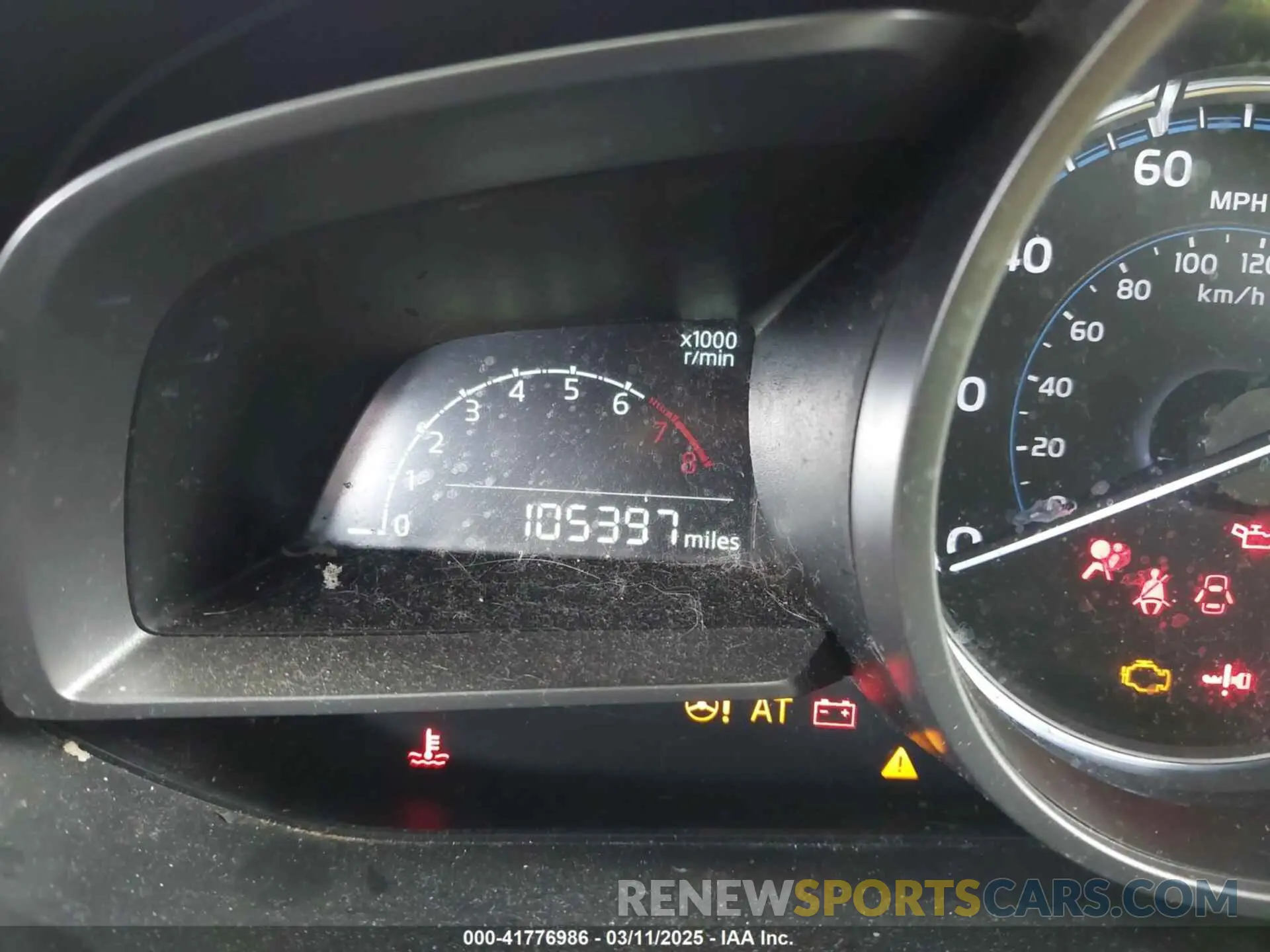 7 Photograph of a damaged car 3MYDLBYV7KY523076 TOYOTA YARIS 2019