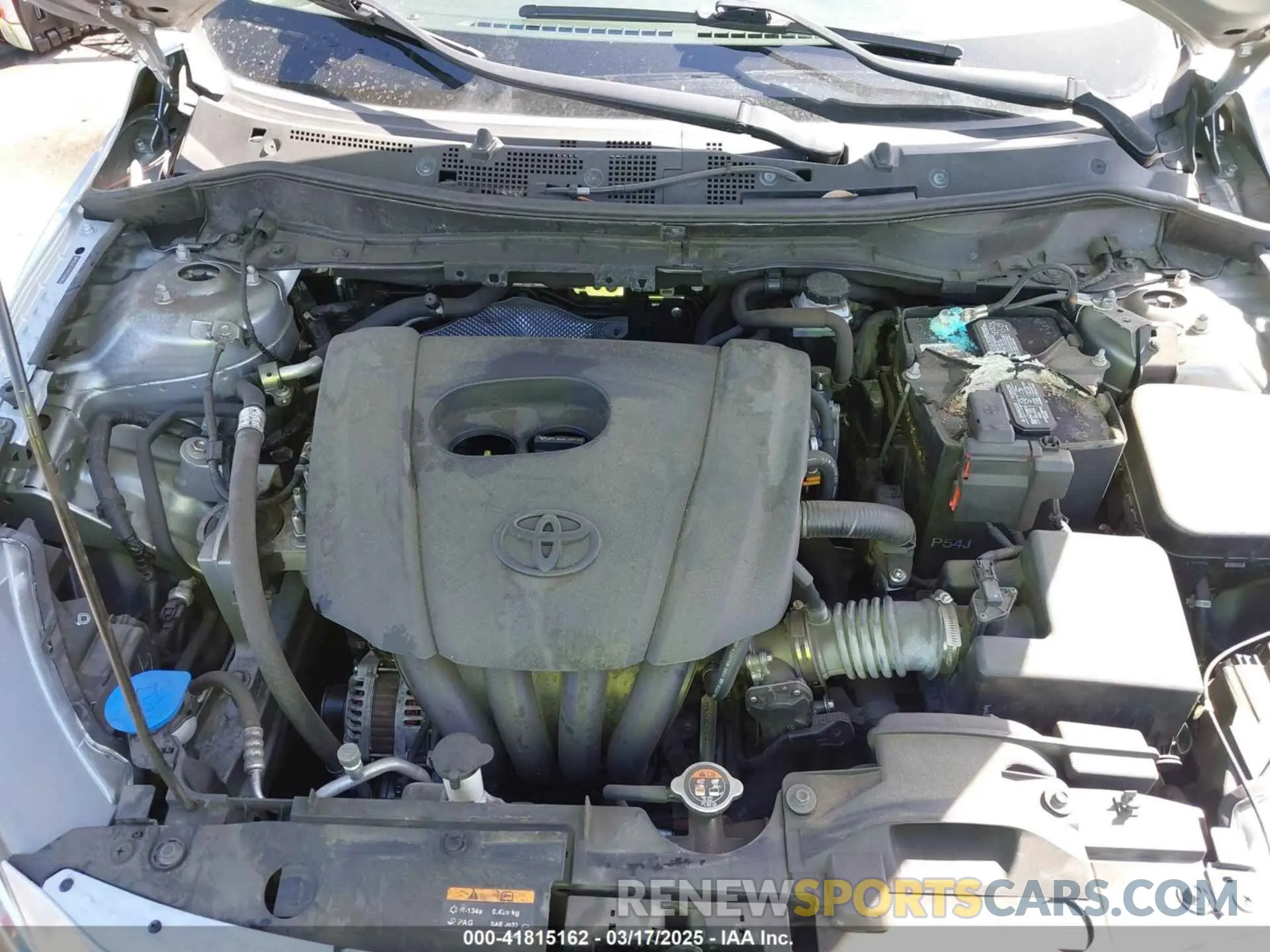 10 Photograph of a damaged car 3MYDLBYV7KY525880 TOYOTA YARIS 2019
