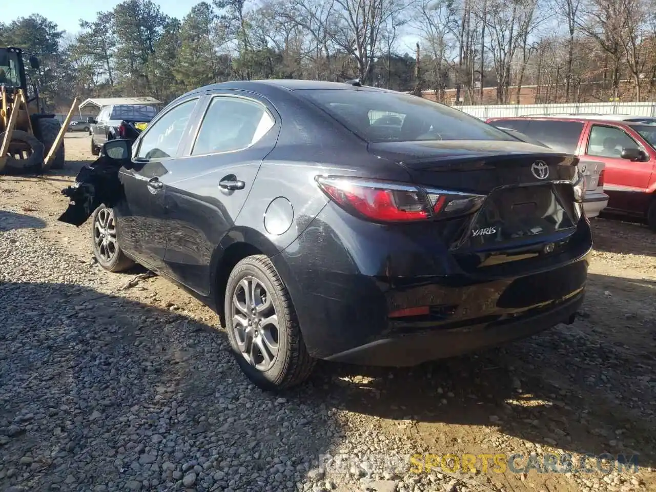 3 Photograph of a damaged car 3MYDLBYV8KY511132 TOYOTA YARIS 2019