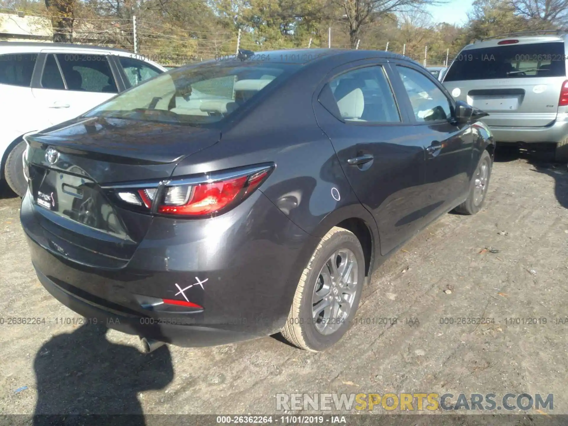 4 Photograph of a damaged car 3MYDLBYV8KY511776 TOYOTA YARIS 2019