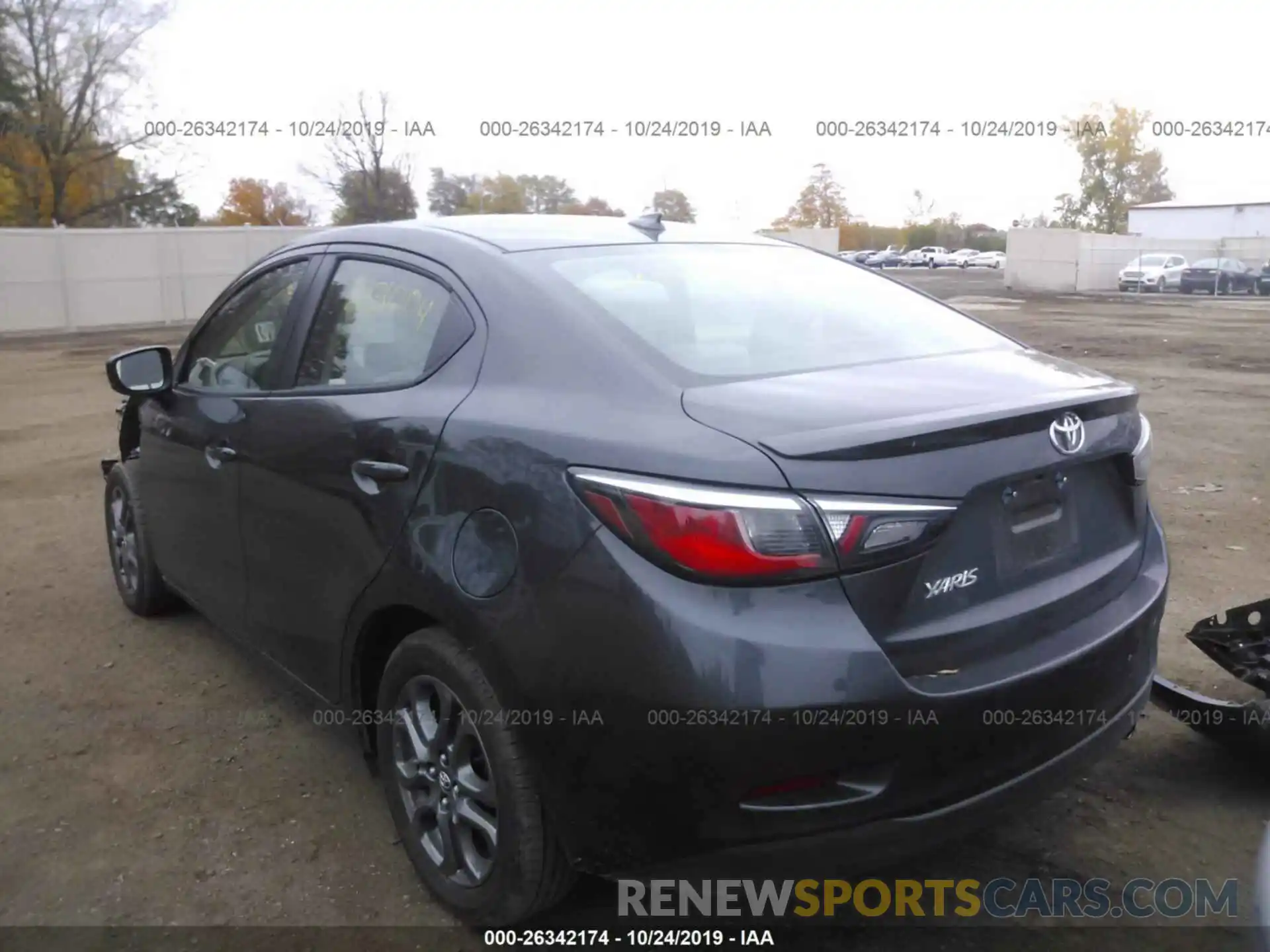 3 Photograph of a damaged car 3MYDLBYV8KY519490 TOYOTA YARIS 2019