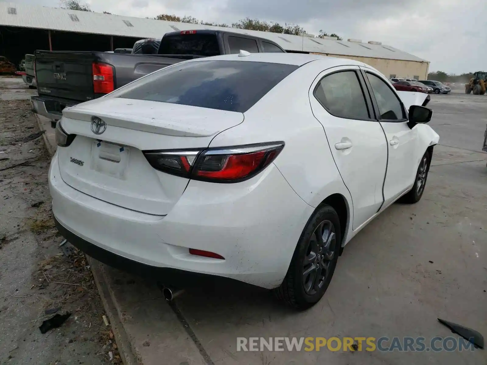 4 Photograph of a damaged car 3MYDLBYV8KY521143 TOYOTA YARIS 2019