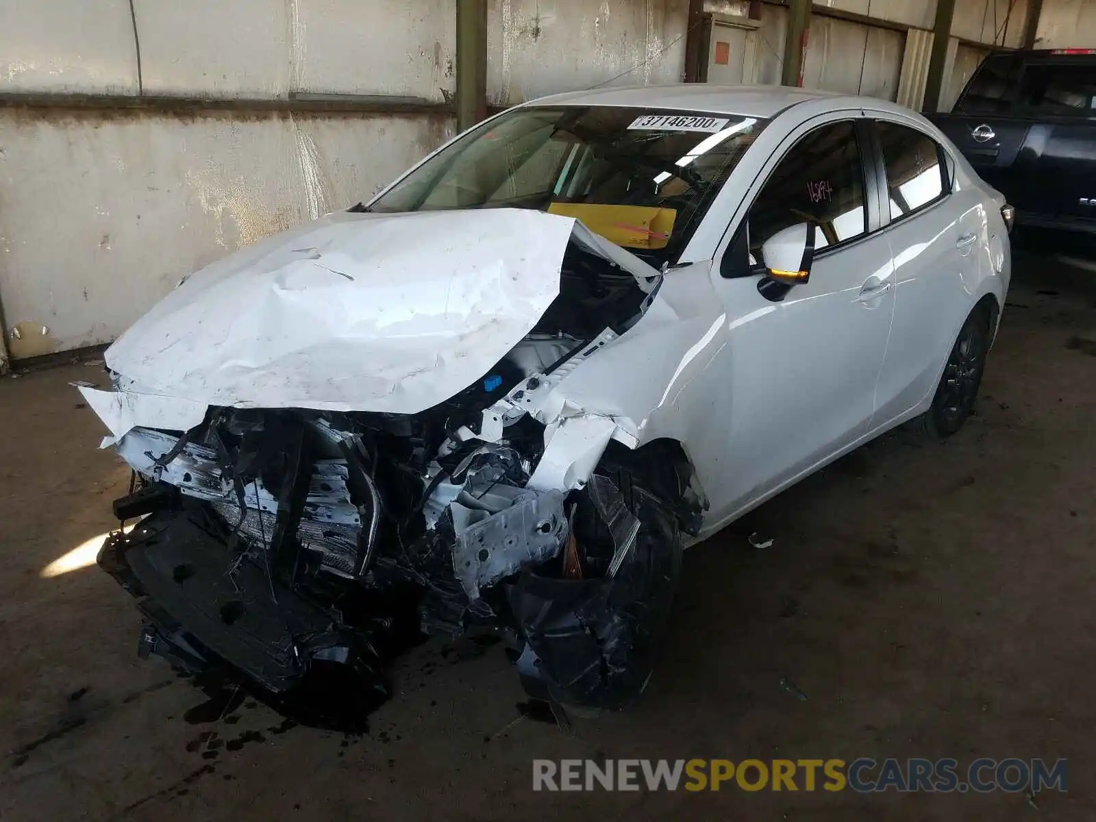 2 Photograph of a damaged car 3MYDLBYV8KY524690 TOYOTA YARIS 2019