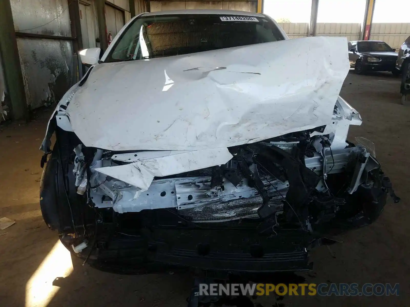 9 Photograph of a damaged car 3MYDLBYV8KY524690 TOYOTA YARIS 2019