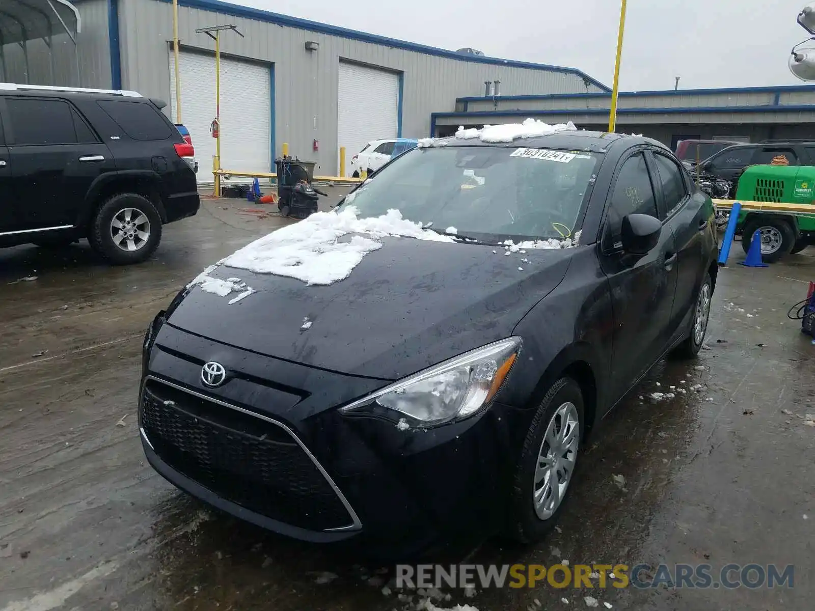 2 Photograph of a damaged car 3MYDLBYV8KY524950 TOYOTA YARIS 2019