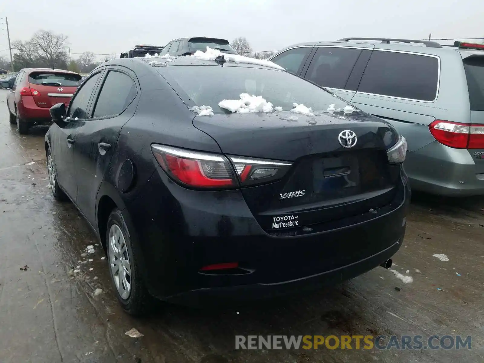 3 Photograph of a damaged car 3MYDLBYV8KY524950 TOYOTA YARIS 2019