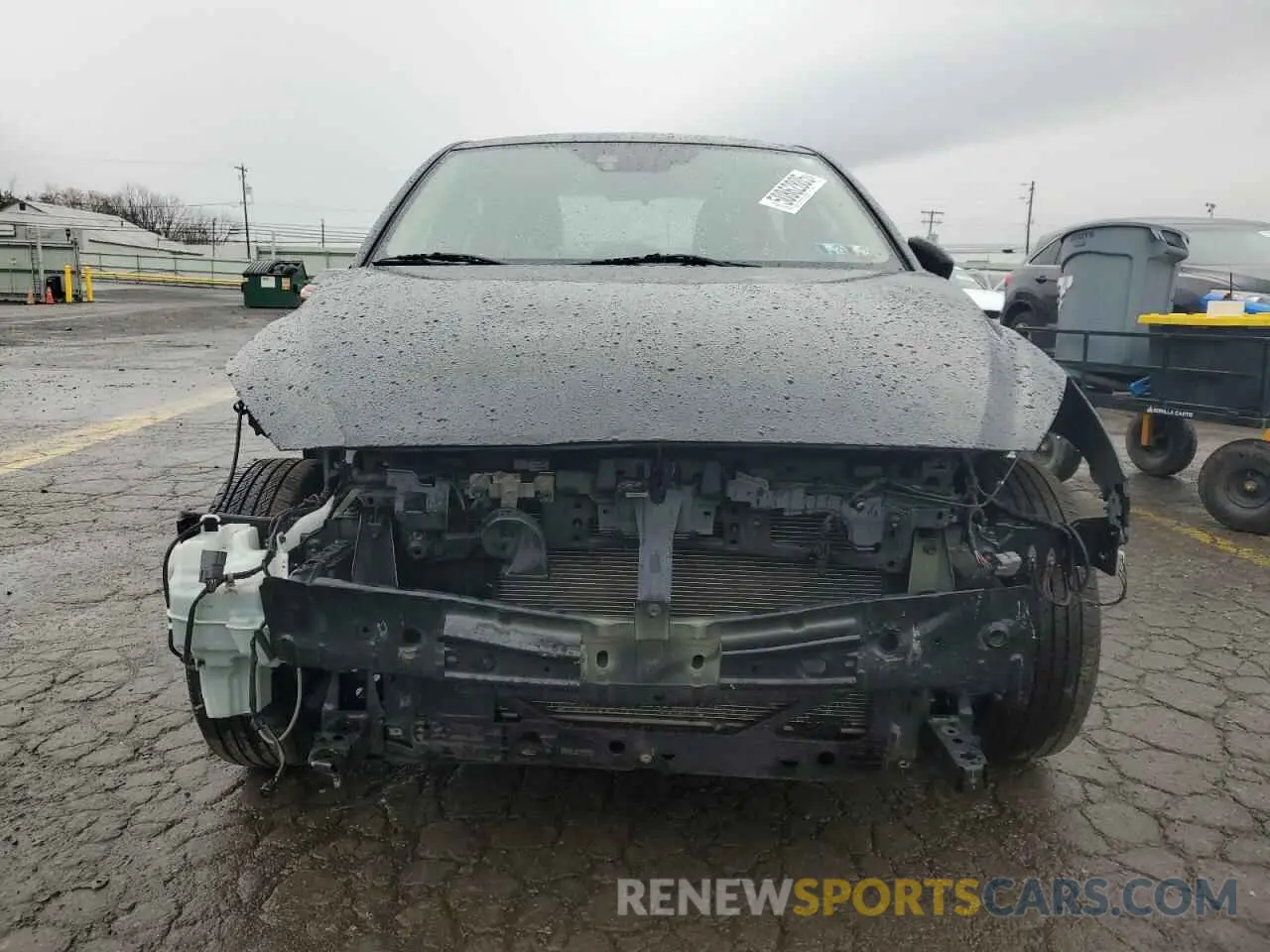 5 Photograph of a damaged car 3MYDLBYV9KY503170 TOYOTA YARIS 2019