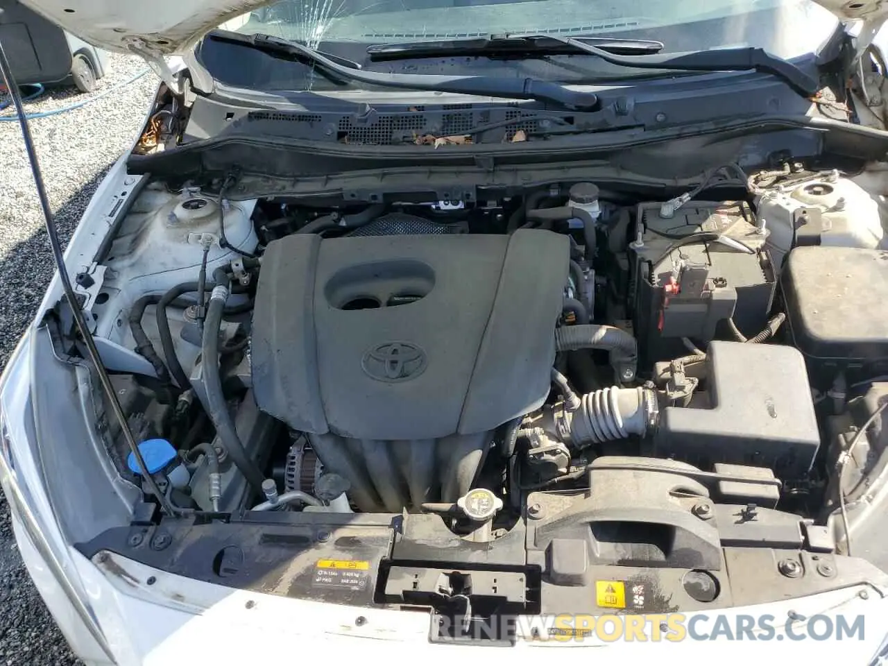 11 Photograph of a damaged car 3MYDLBYV9KY504237 TOYOTA YARIS 2019