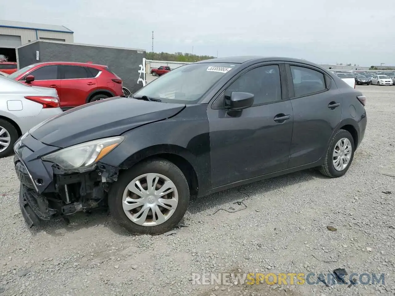 1 Photograph of a damaged car 3MYDLBYV9KY508692 TOYOTA YARIS 2019