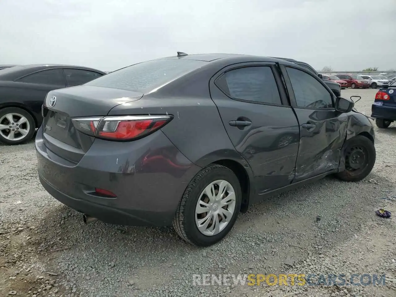 3 Photograph of a damaged car 3MYDLBYV9KY508692 TOYOTA YARIS 2019