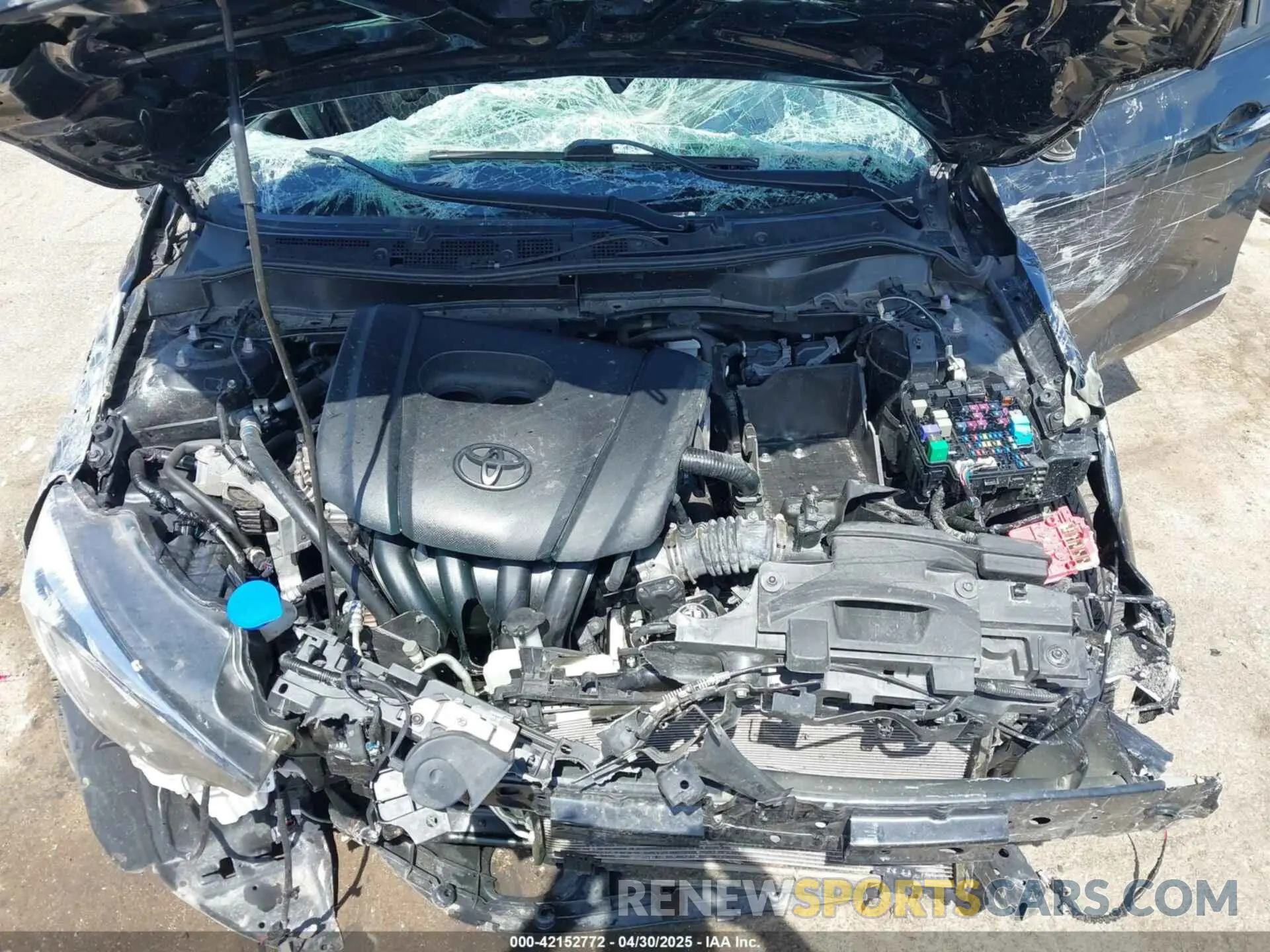 10 Photograph of a damaged car 3MYDLBYV9KY509261 TOYOTA YARIS 2019