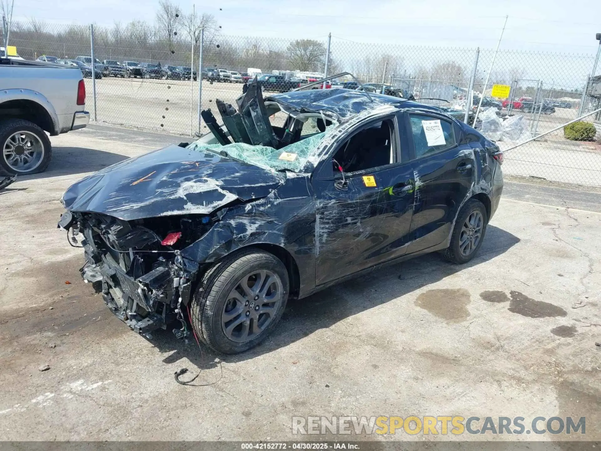 2 Photograph of a damaged car 3MYDLBYV9KY509261 TOYOTA YARIS 2019