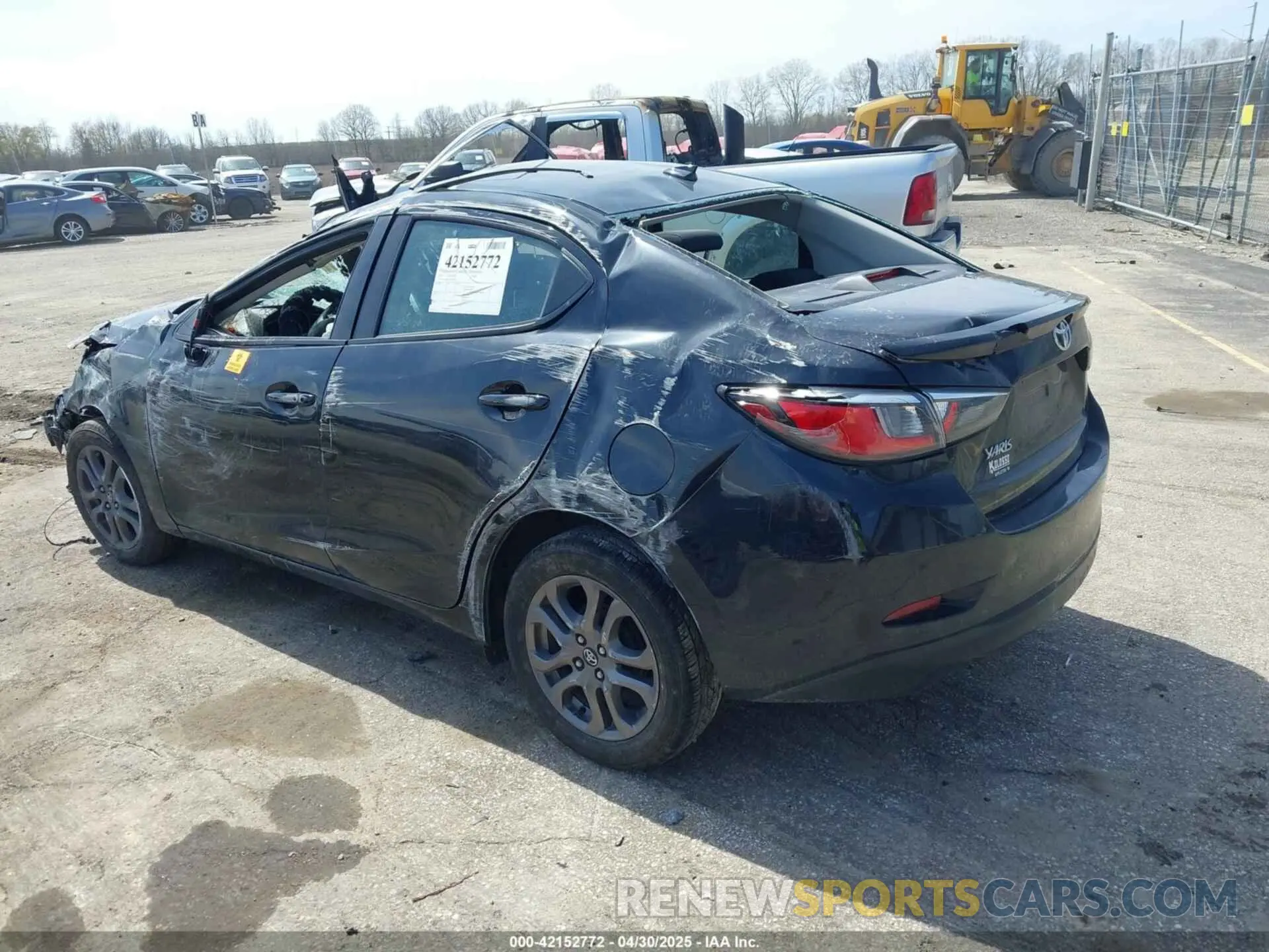 3 Photograph of a damaged car 3MYDLBYV9KY509261 TOYOTA YARIS 2019
