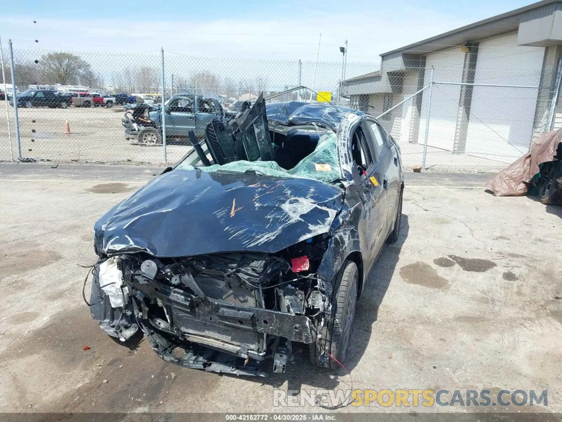 6 Photograph of a damaged car 3MYDLBYV9KY509261 TOYOTA YARIS 2019