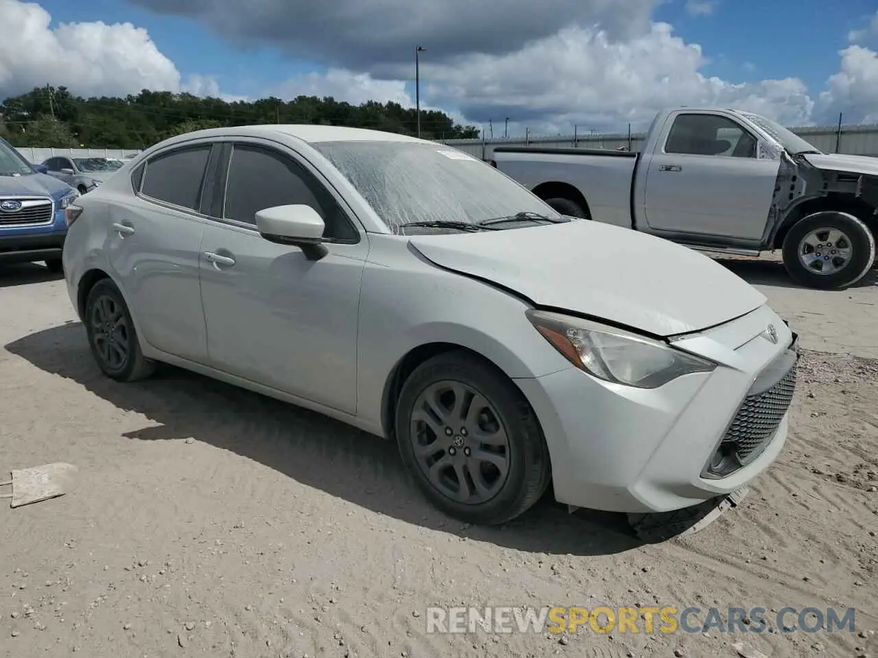 4 Photograph of a damaged car 3MYDLBYV9KY519238 TOYOTA YARIS 2019