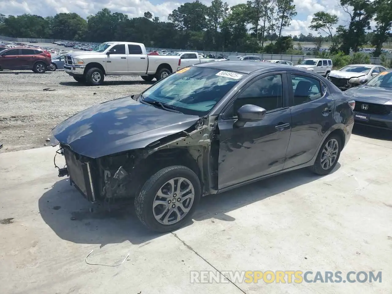 1 Photograph of a damaged car 3MYDLBYV9KY520180 TOYOTA YARIS 2019