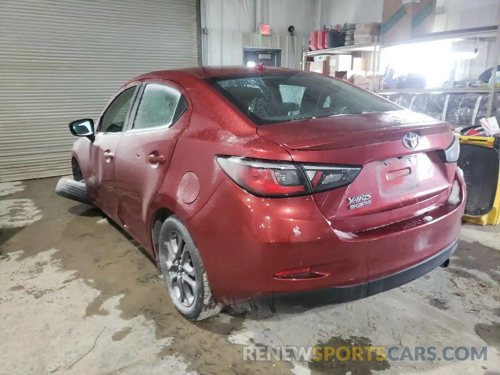 3 Photograph of a damaged car 3MYDLBYV9KY524147 TOYOTA YARIS 2019