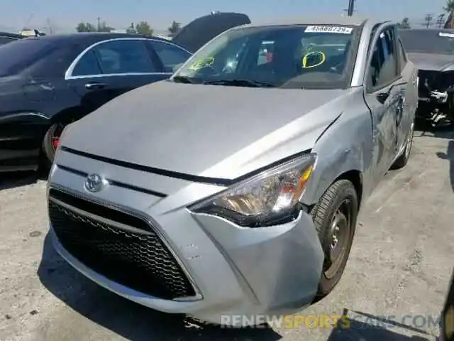 2 Photograph of a damaged car 3MYDLBYV9KY524858 TOYOTA YARIS 2019