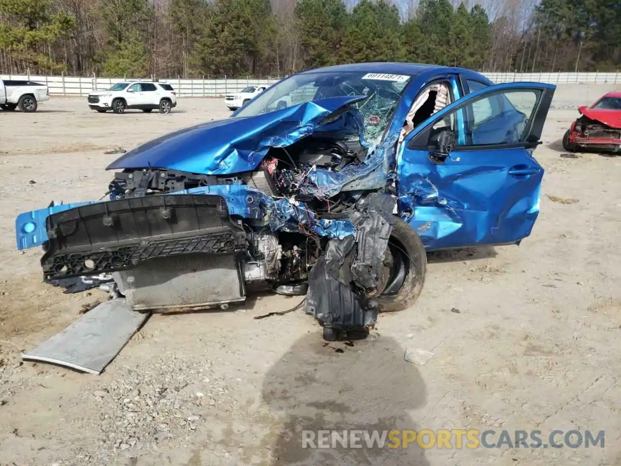 2 Photograph of a damaged car 3MYDLBYVXKY500116 TOYOTA YARIS 2019