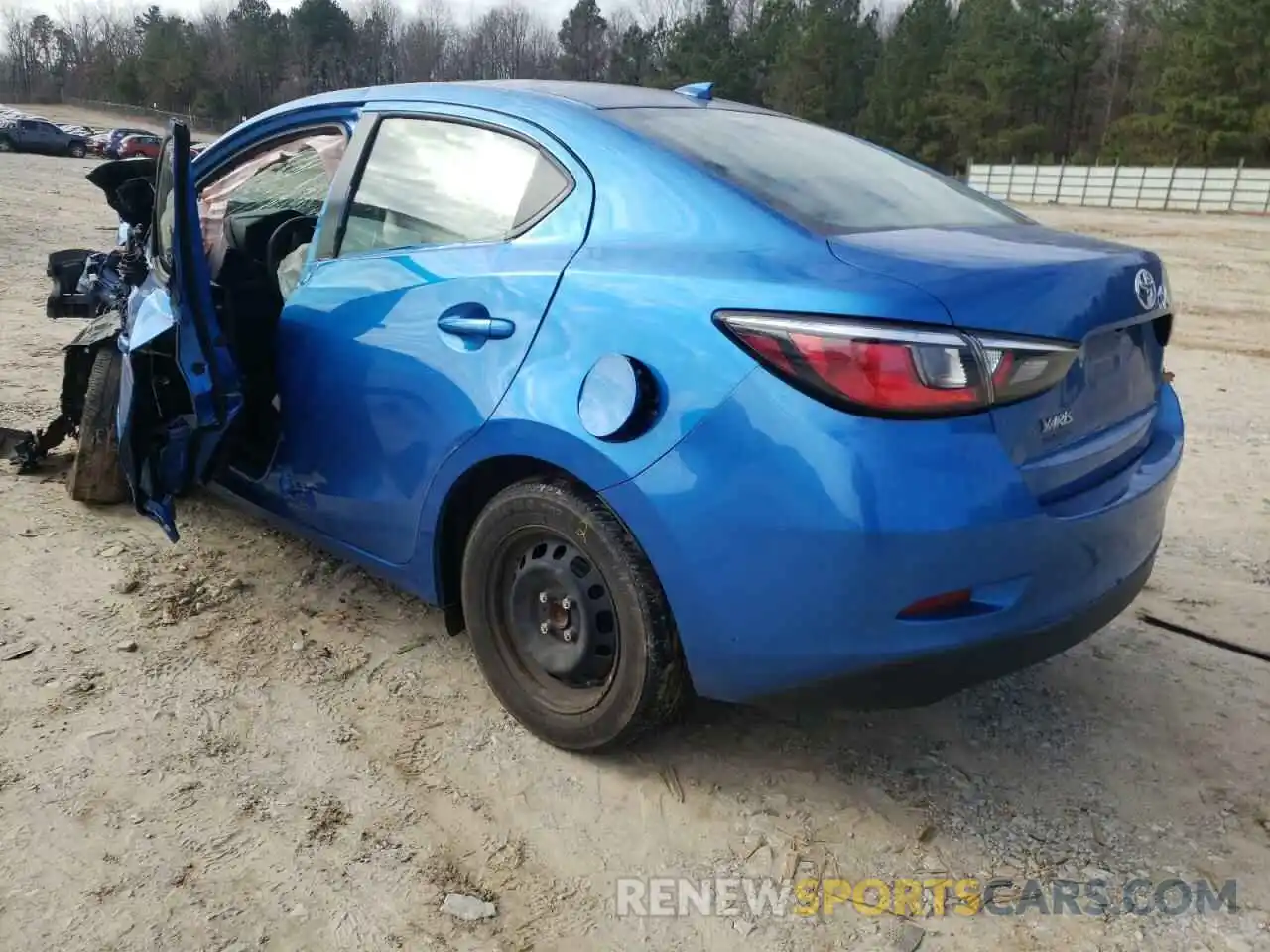 3 Photograph of a damaged car 3MYDLBYVXKY500116 TOYOTA YARIS 2019