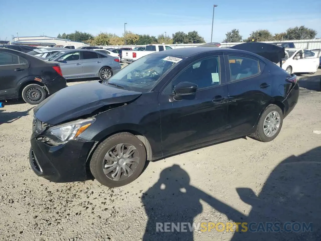 1 Photograph of a damaged car 3MYDLBYVXKY503498 TOYOTA YARIS 2019