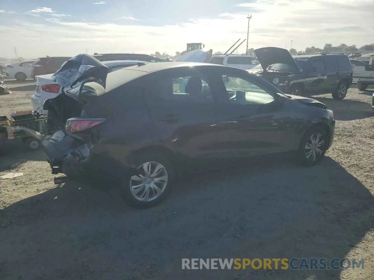 3 Photograph of a damaged car 3MYDLBYVXKY503498 TOYOTA YARIS 2019