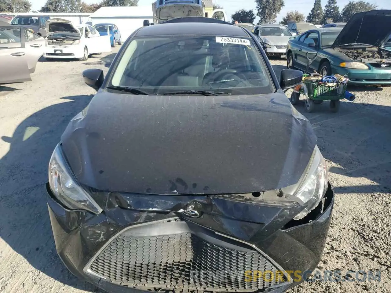 5 Photograph of a damaged car 3MYDLBYVXKY503498 TOYOTA YARIS 2019