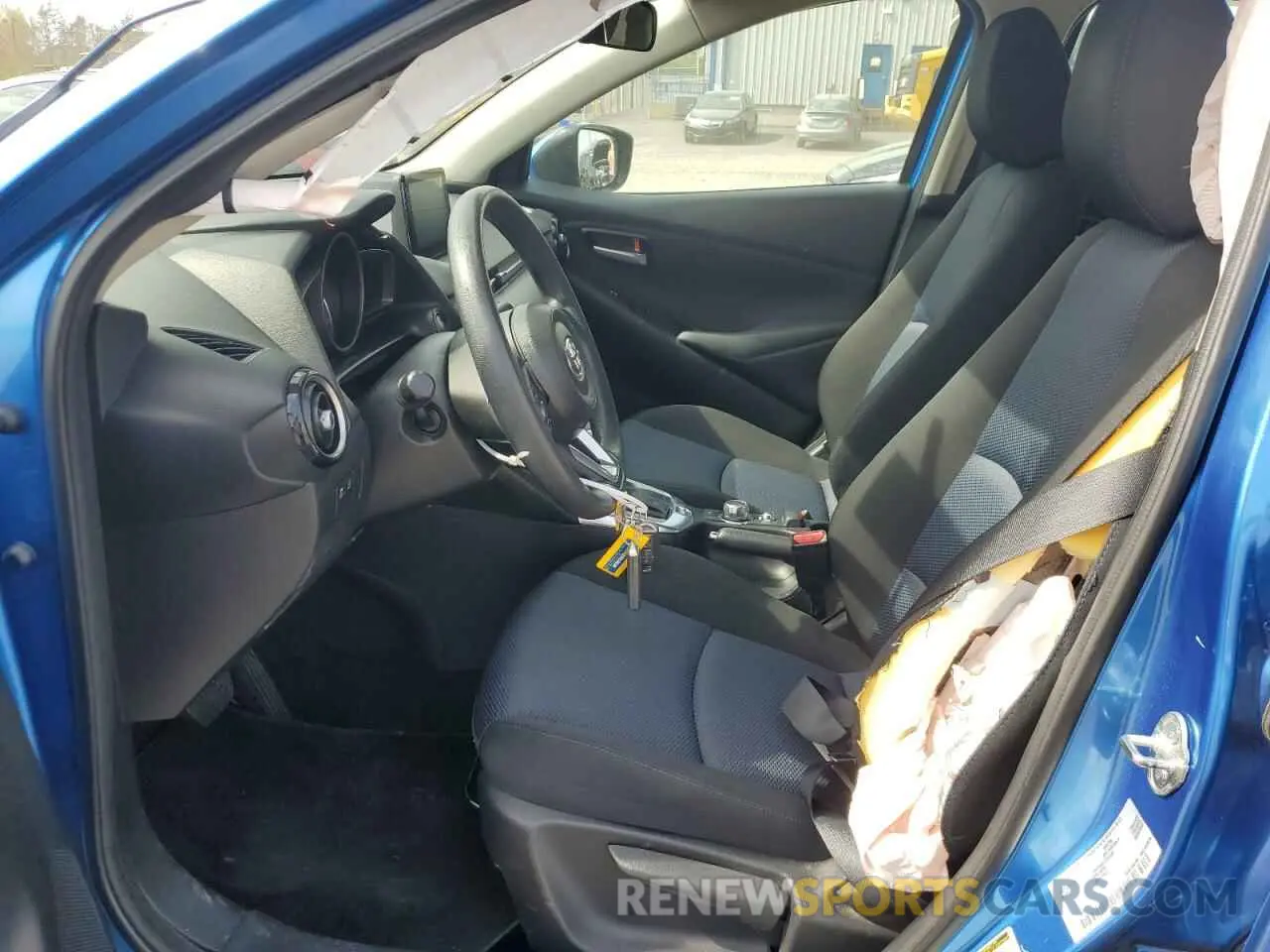 7 Photograph of a damaged car 3MYDLBYVXKY505719 TOYOTA YARIS 2019