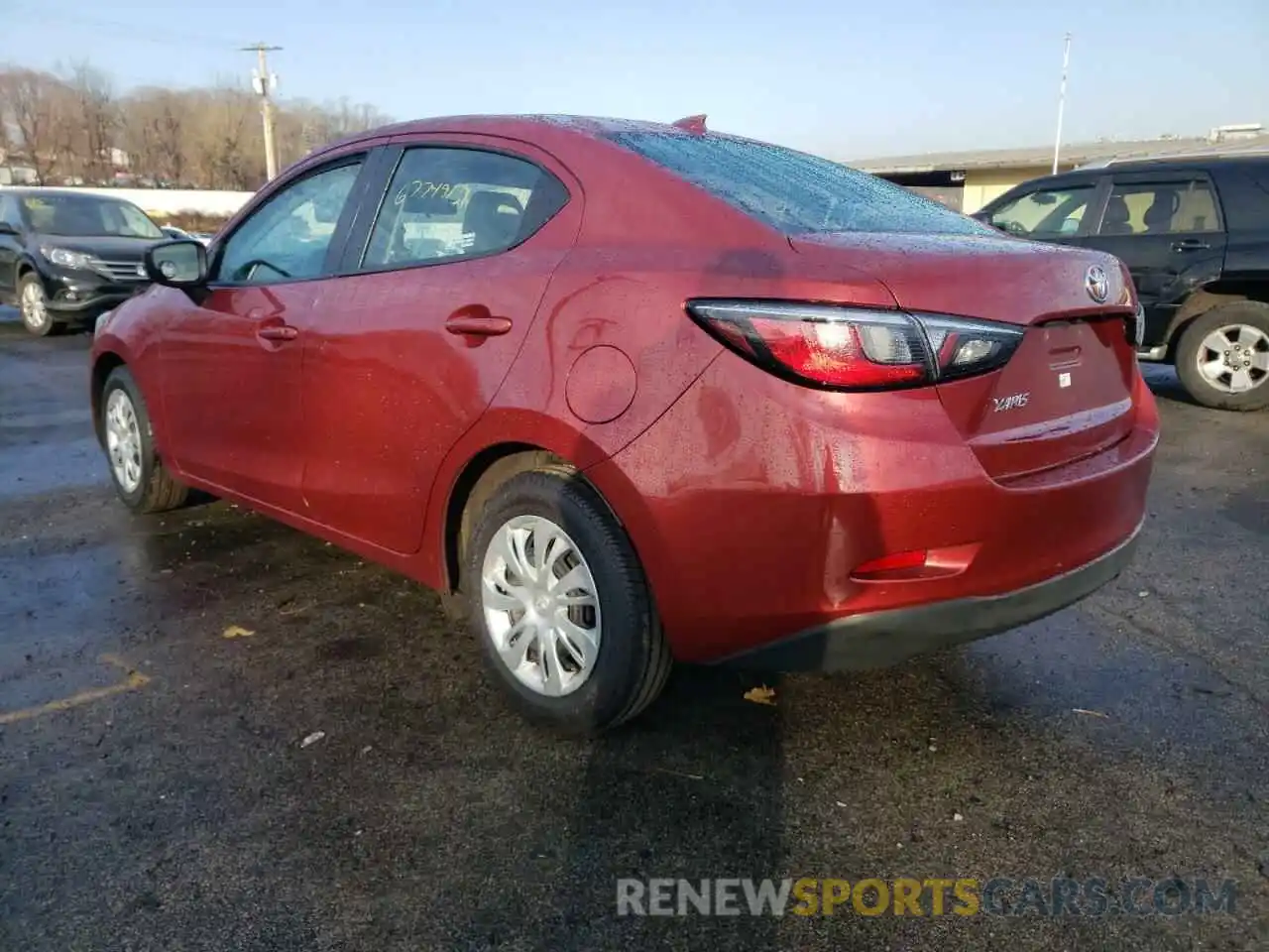 3 Photograph of a damaged car 3MYDLBYVXKY507261 TOYOTA YARIS 2019