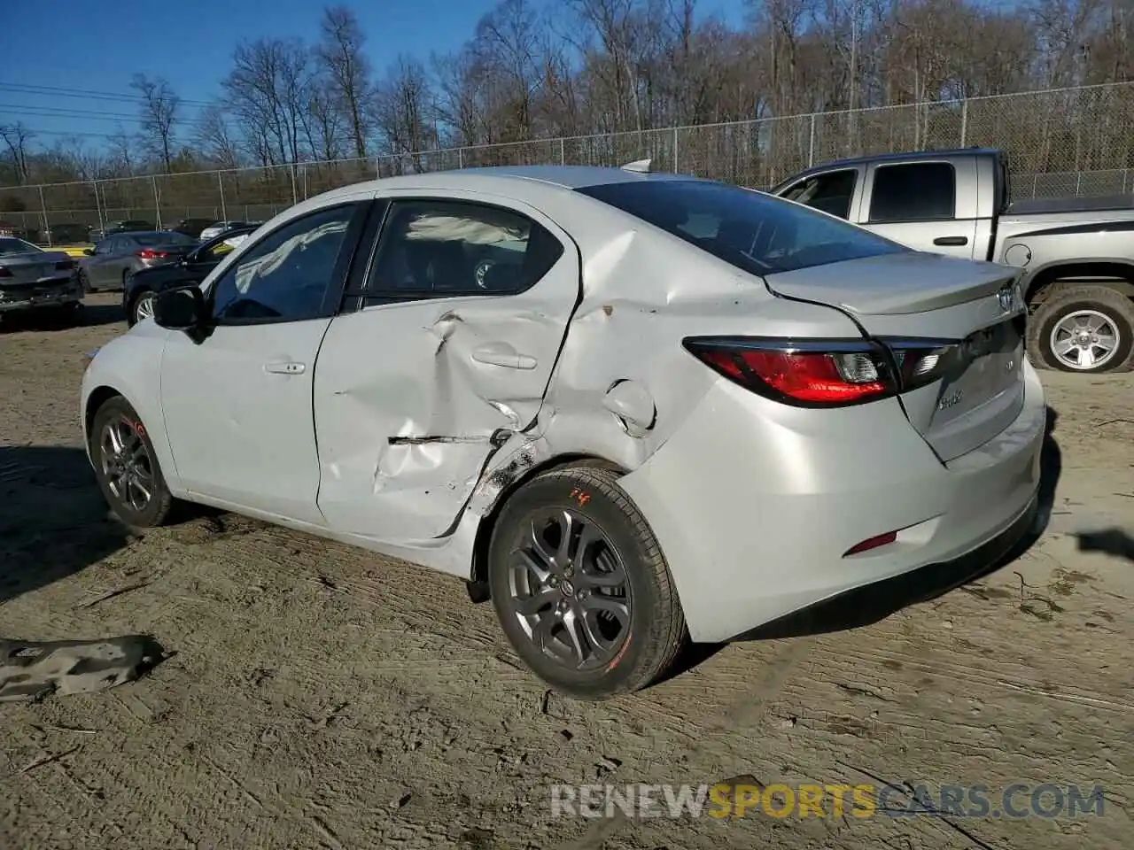 2 Photograph of a damaged car 3MYDLBYVXKY507339 TOYOTA YARIS 2019